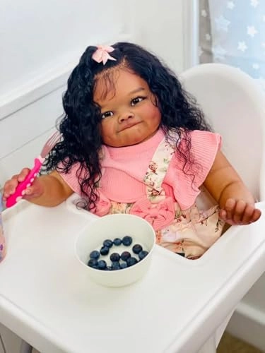 Lifelike Smile Reborn Baby Doll - 24 Inch Silicone Vinyl Gift Box
