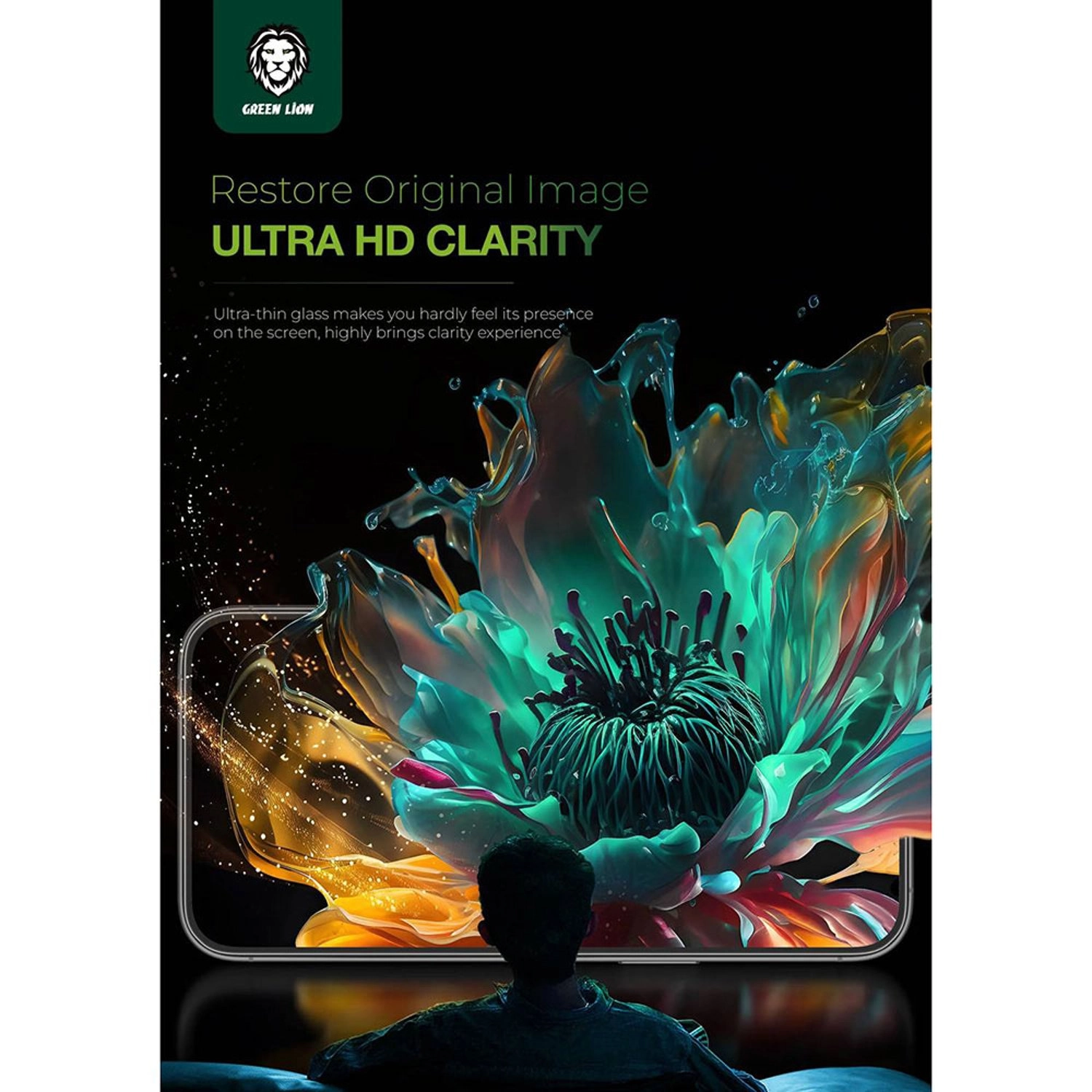 HD Tempered Glass Screen Protector for iPhone 16 Pro Max