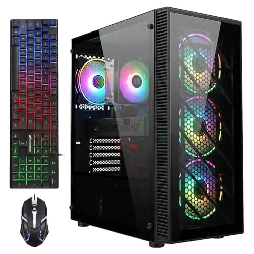 STGAubron Gaming PC Desktop Computer - Core i7 32GB 1TB
