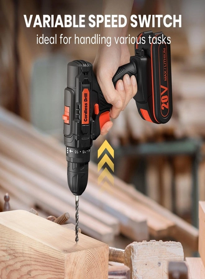 Cordless Drill Driver - 2000mAh