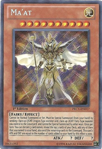 Yu-Gi-Oh! Ma'at PRC1-EN017 - 1st Edition