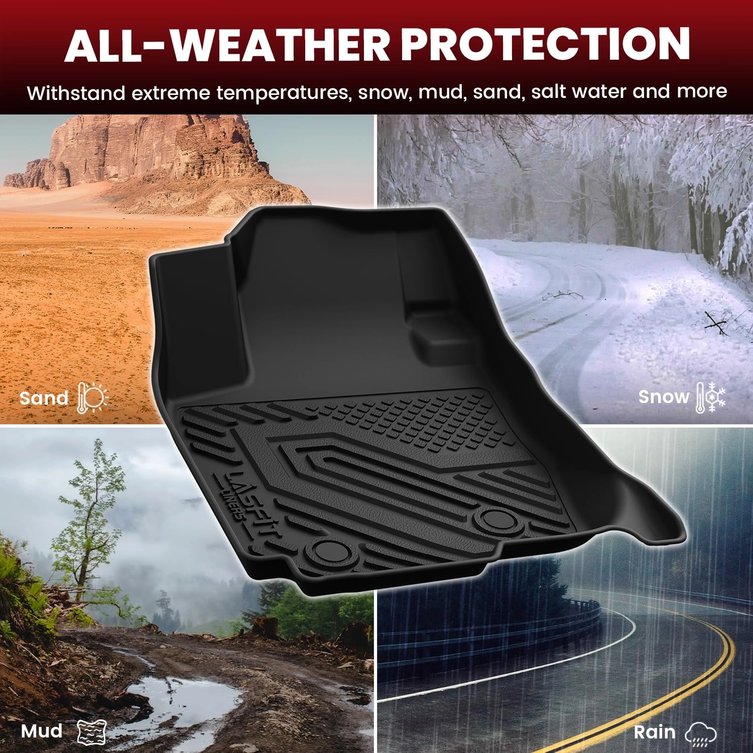 Floor Mats & Backrest Mats & Trunk Mat - Toyota RAV4 2006-2012