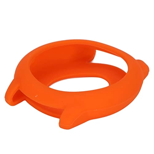 Bumper Case for Xiaomi Haylou Solar LS05 Smart Watch - Shockproof Orange Silicone