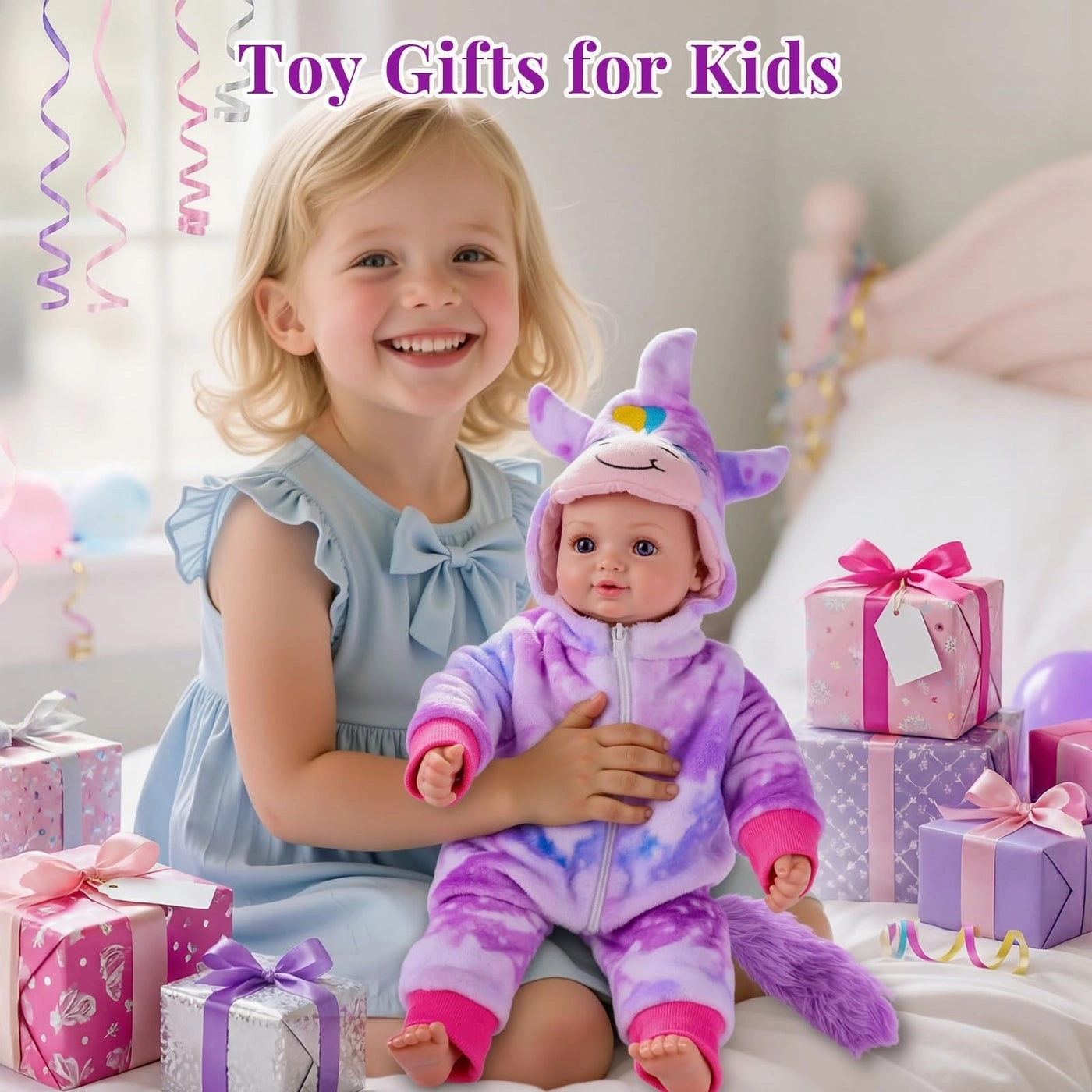 Soft Doll - 15-Inch Vinyl Feeding Set Ages 3+