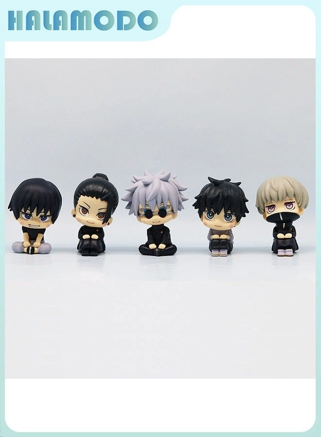 Gojo Satoru + Geto Suguru + Yuta Okkotsu + Fushiguro Toji + Inumaki - Jujutsu Kaisen (QQ0450)