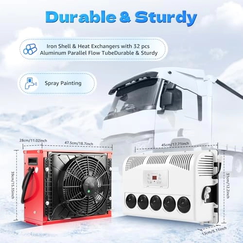 12v Ac Truck Cab Air Conditioner - 2200-2400W