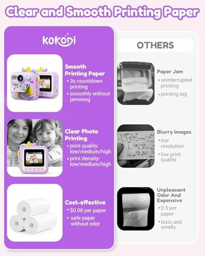 CP02 - Kids Instant Camera Purple