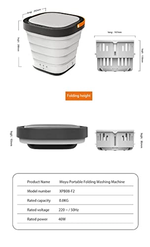 Portable ultrasonic micro washing machine