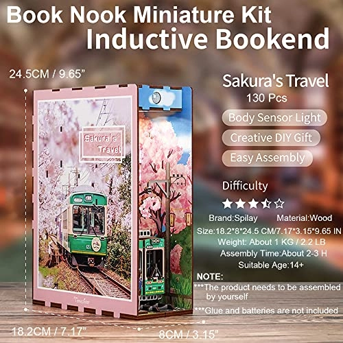 DIY Dollhouse Miniature Book Nook