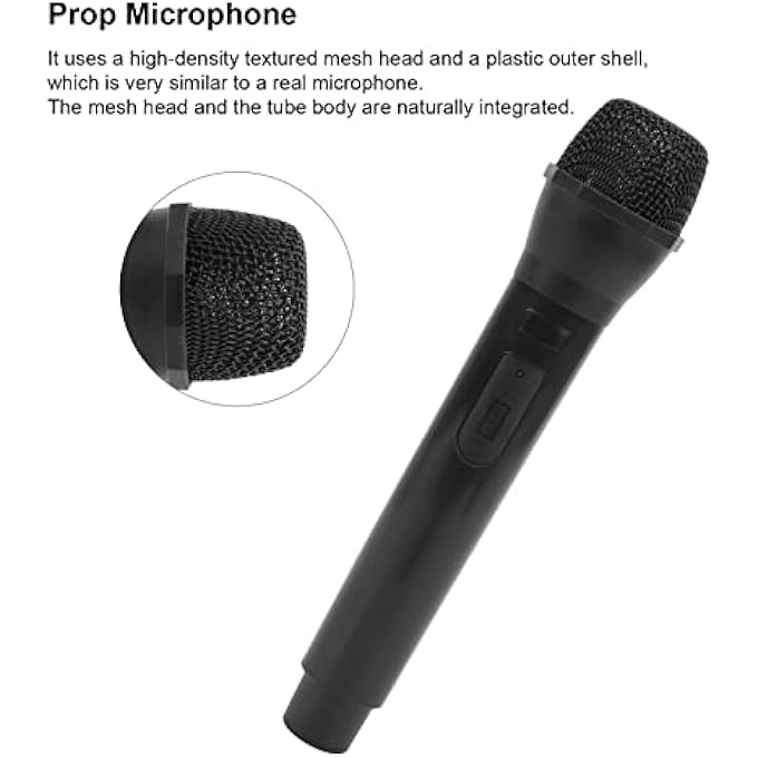 PLASTIC FAKE MICROPHONE