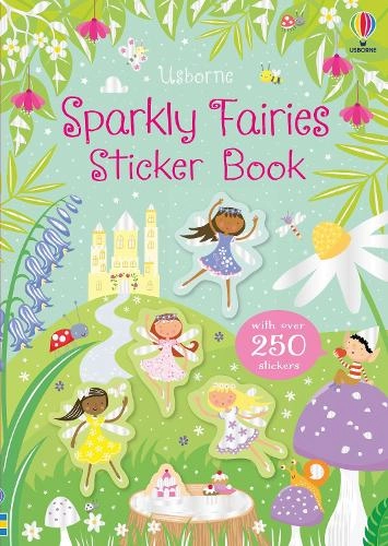 Usborne Sparkly Fairies Sticker Book 250 pcs