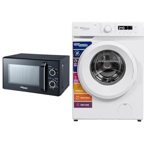 Super General Microwave Oven - 20L + Washing Machine - 7Kg