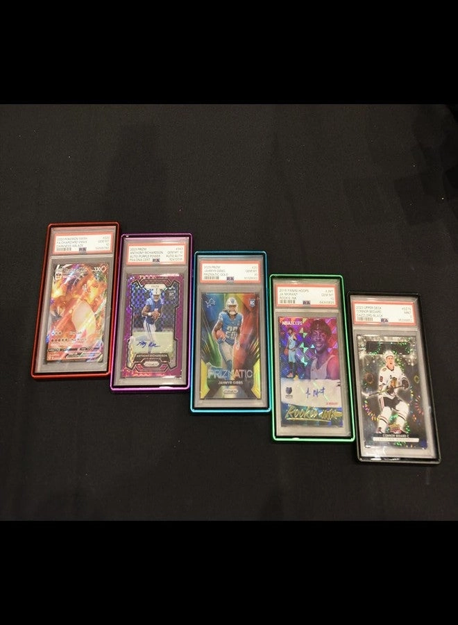 Magnetic Case for PSA Graded Cards - Aluminum Alloy Frame 100% UV Protection