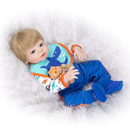Reborn Baby Doll - 22 Inch Vinyl Toddler Boy