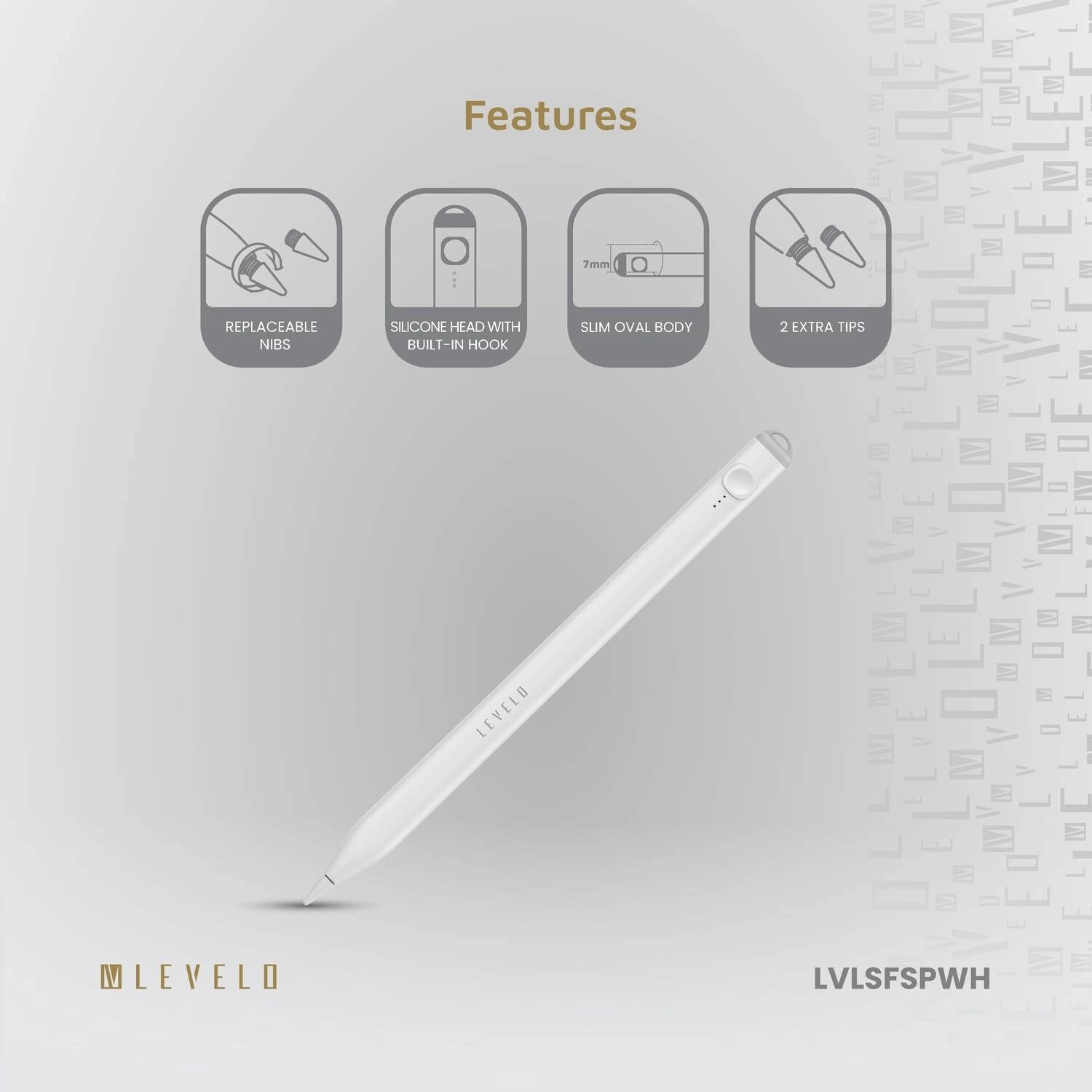Skyflex Stylus Pen - Magnetic Attachment 10 Hours Fast Charging