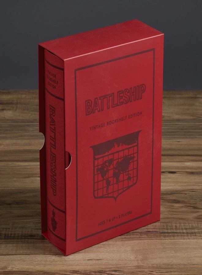 Battleship - Vintage Bookshelf Edition Fabric-Wrapped Book Box
