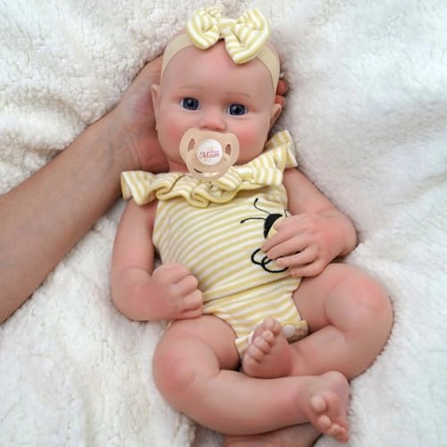 Reborn Baby Doll - 16-Inch Silicone Ages 3+