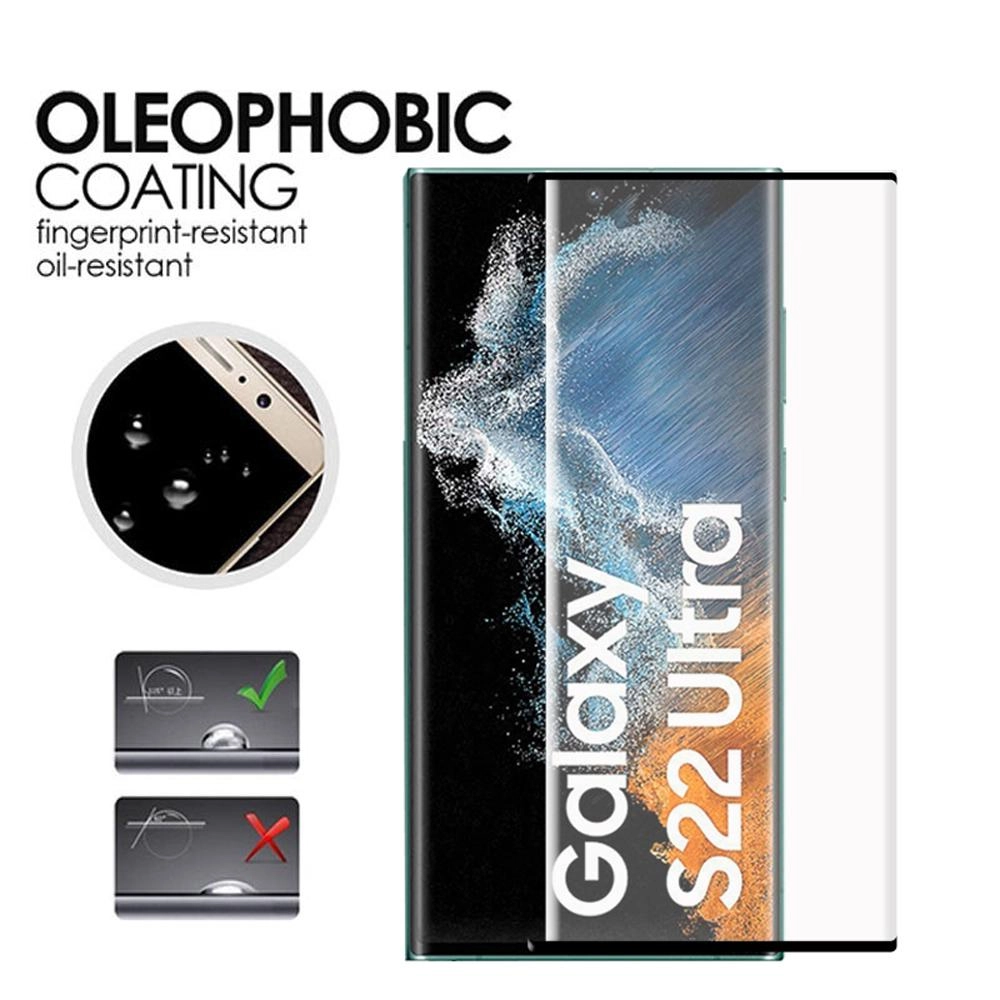 Max & Max HD Tempered Glass Screen Protector for Samsung S22 Ultra