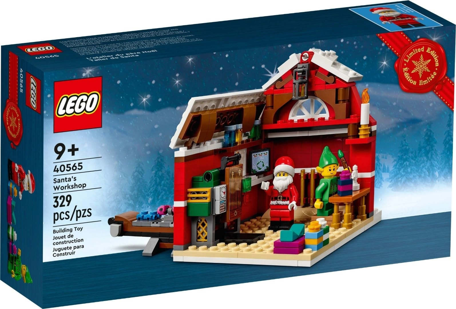 LEGO Santa Claus Workshop (40565) - Limited Edition Multicolor