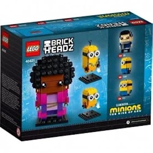 Minions Brickheadz Belle Bottom, Kevin and Bob (40421)