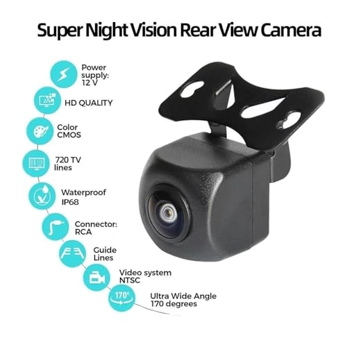 Rear View Camera - Night vision Wireless 1280*720