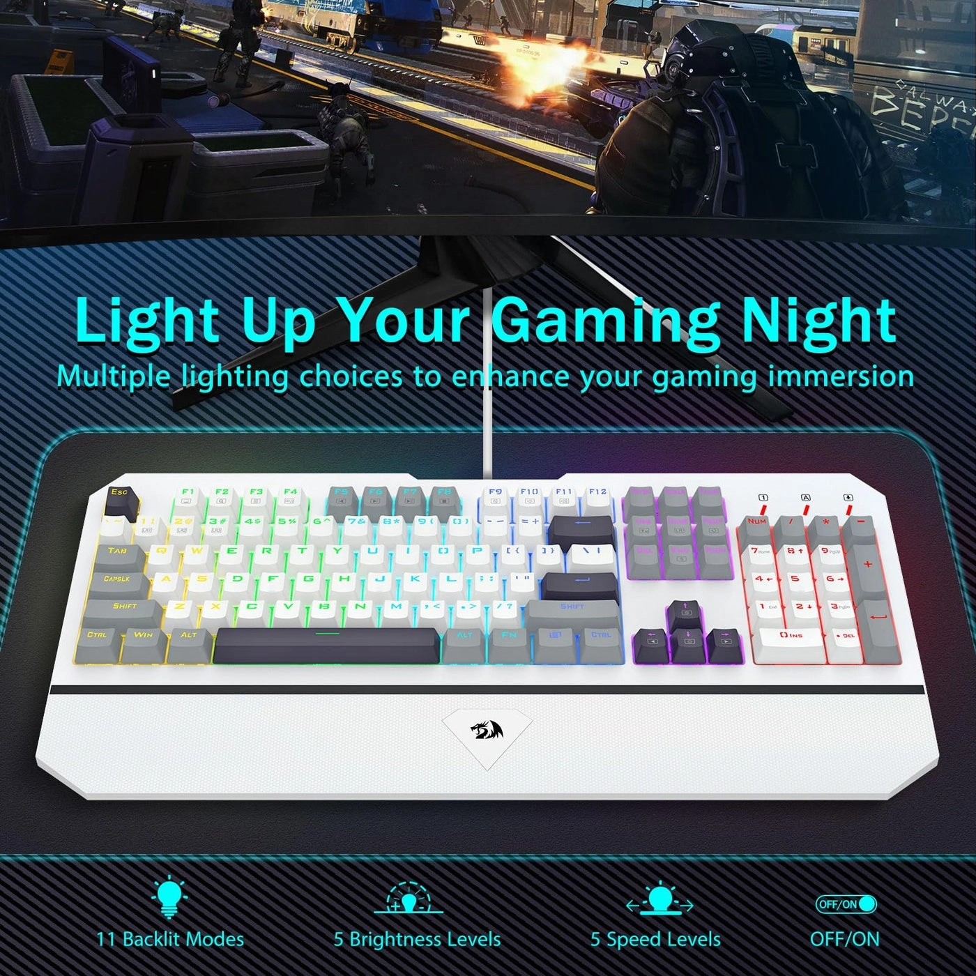 Gaming Keyboard - DE Wired