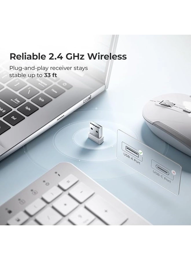 Wireless Keyboard + Wireless Mouse - EN Wireless