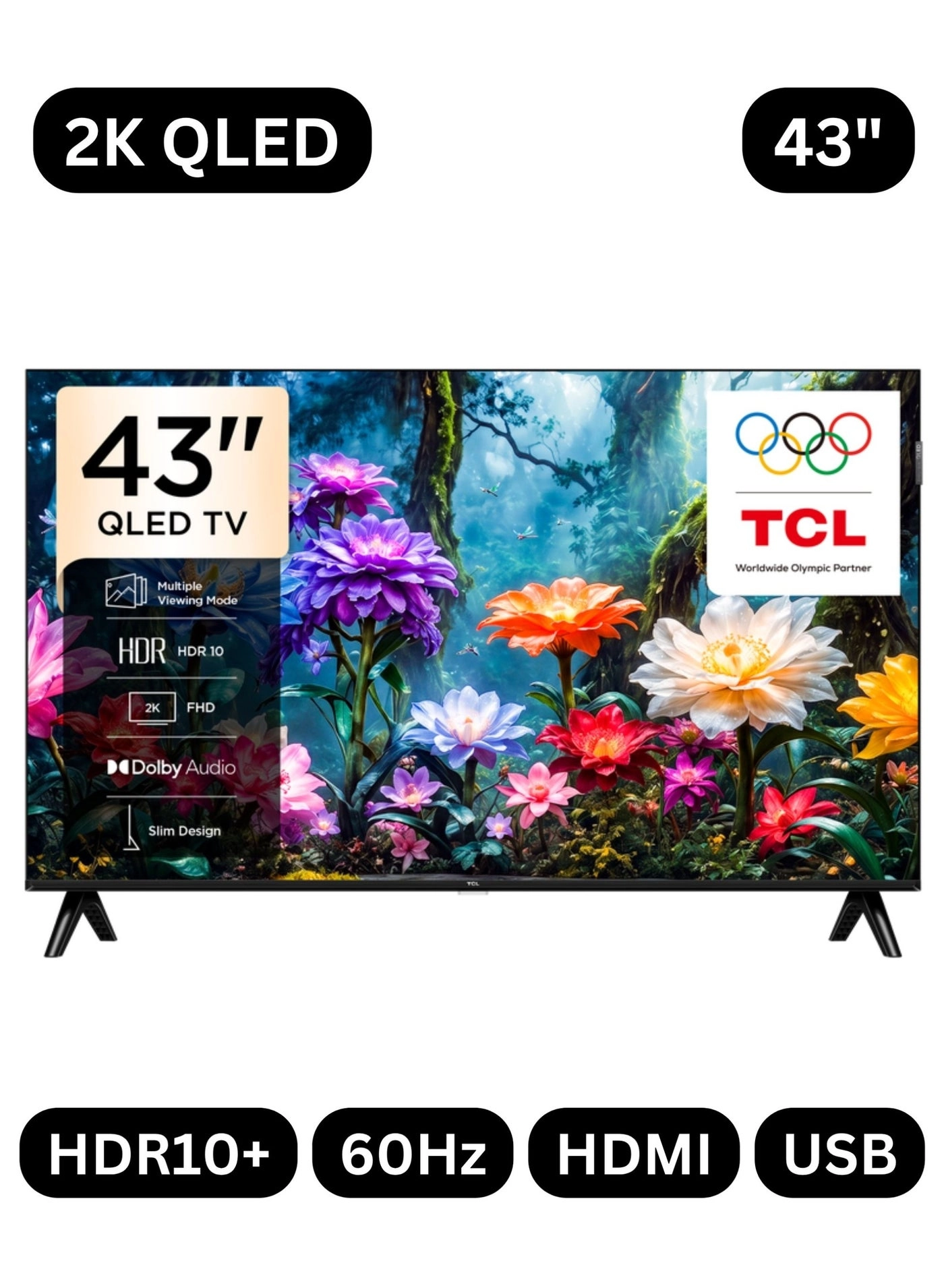 TCL 43S51K - 43 Inches