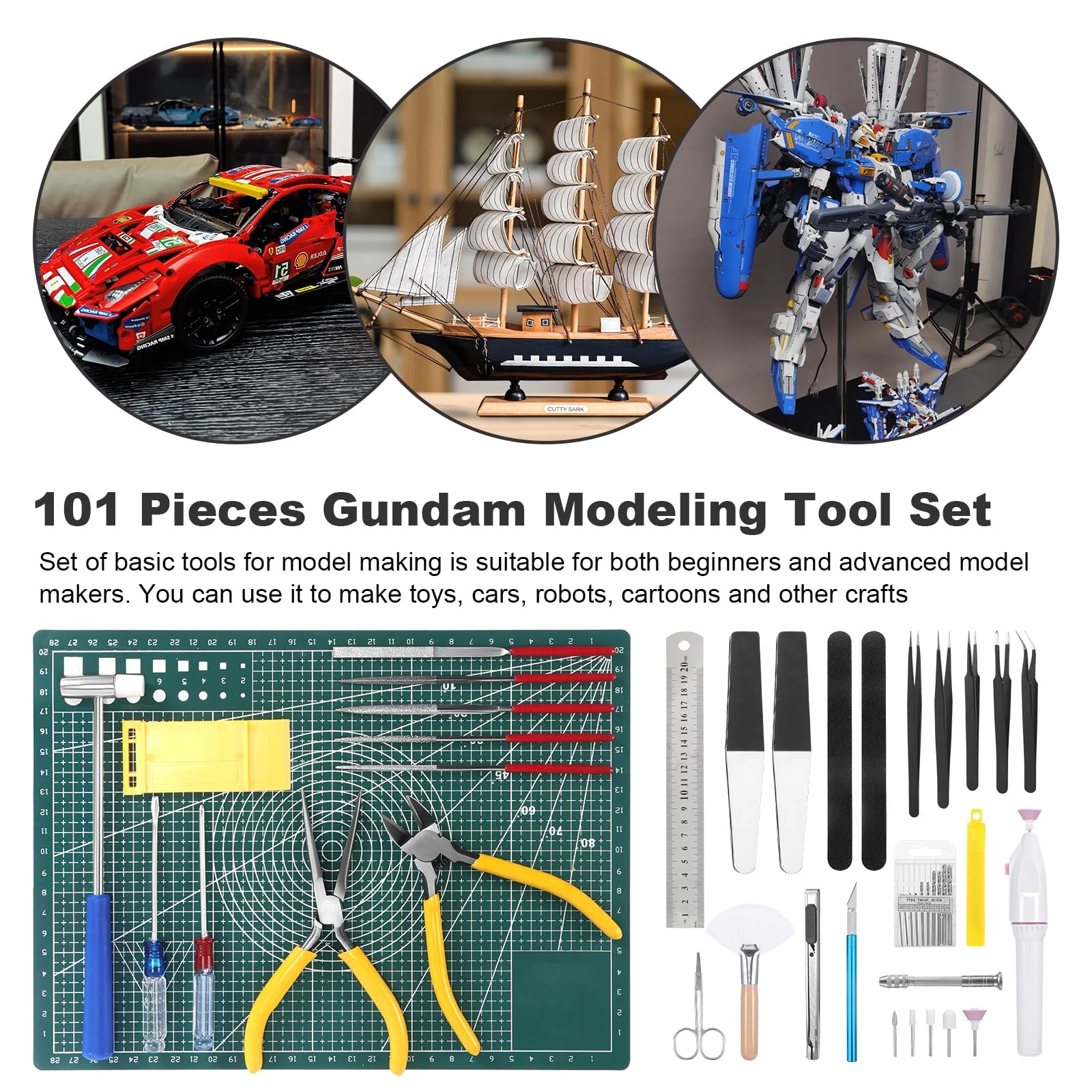 Gundam Model Tools Kit - 101PCS