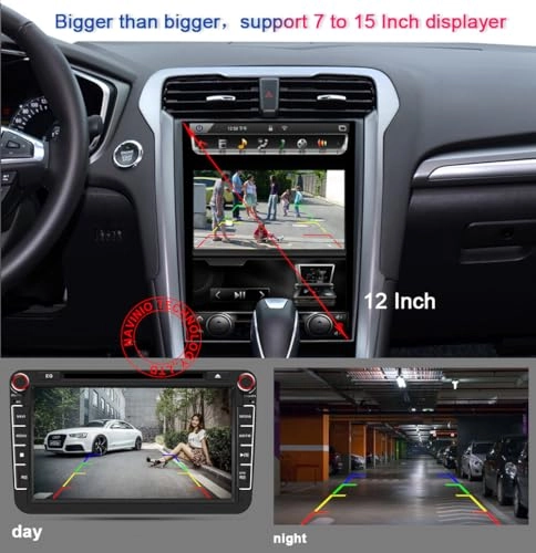 LCD TFT Colour Display Monitor + Car Camera - Night vision 1280 x 720