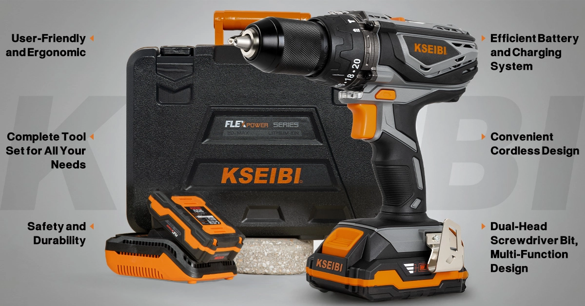 710205 - 20V Cordless Hammer Drill Driver Kit