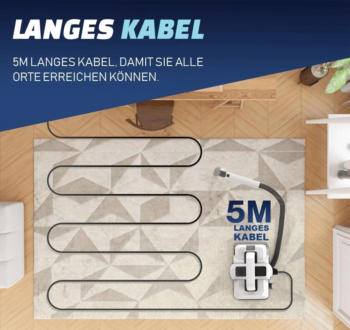 Carpet Spot Cleaner - Wet and Dry 450W