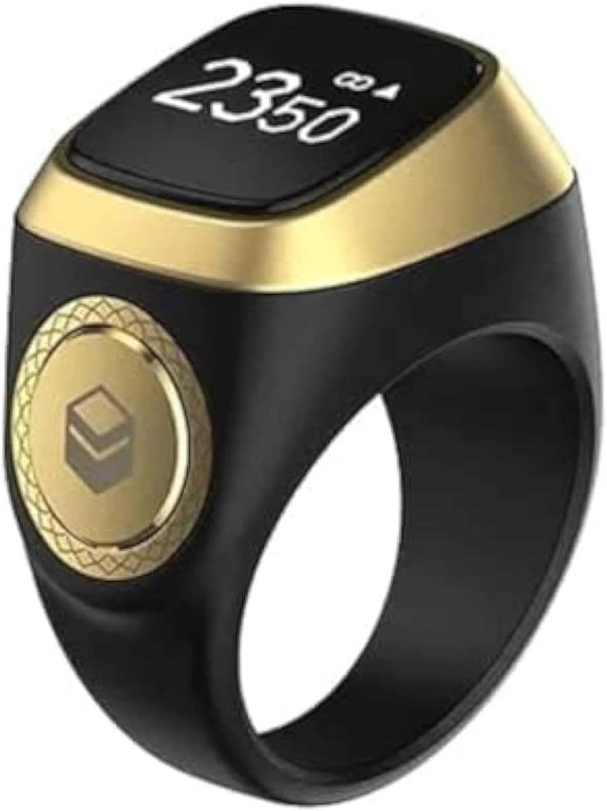 PEETTA Smart Tasbih Zikr Ring - OLED display Waterproof 22mm
