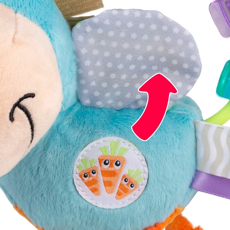 Clip Clop - 3 months & above Polyester, ABS, Cellophane, PETG, PP