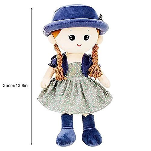 Kawaii Rag Doll - 35 cm dark blue Plush