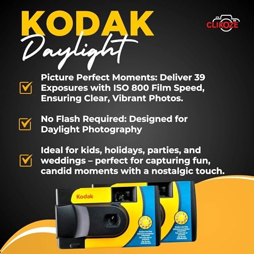 Funsaver - 35mm 39 Exposures + Photography Tips Card