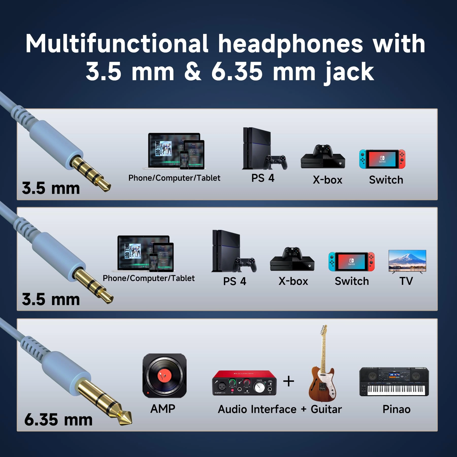 Y80B Wireless Headphone