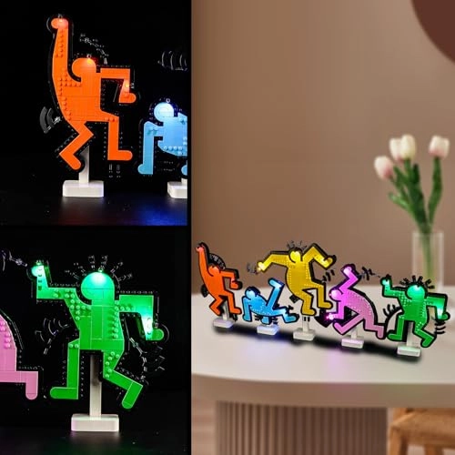 Led Light for LEGO Keith Haring Dancing Figures 31216