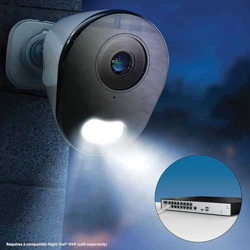Add On Wired IP 12MP Deterrence Camera