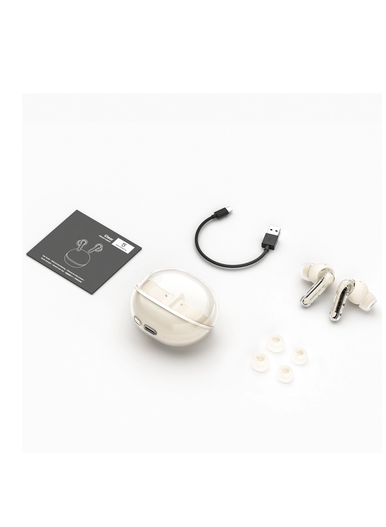 Clear Wireless Earbud