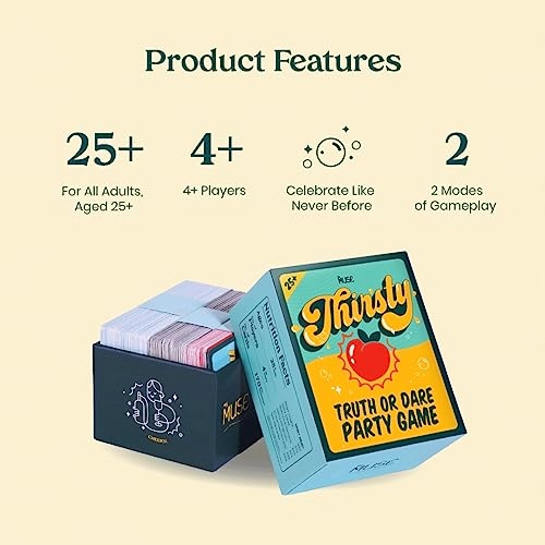 Thirsty - Card Game - 170 cards 3 categories