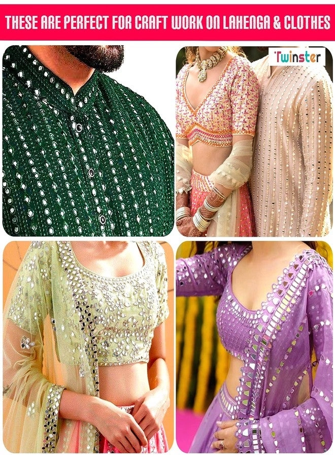 Mirrors for Craft Work - 1300 Total Pieces