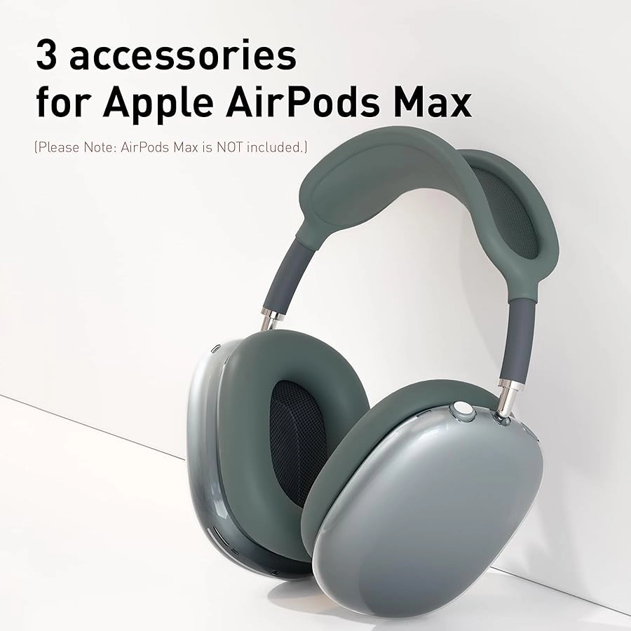 Case for AirPods Max - 2024/2020 USB-C/Lightning 360° Protection