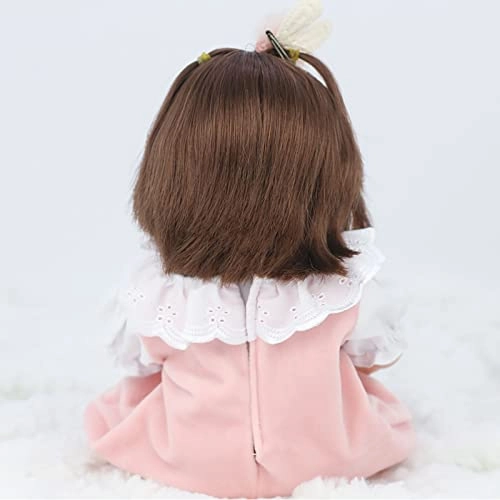 Reborn Baby Doll - 15 Inch Vinyl Mohair