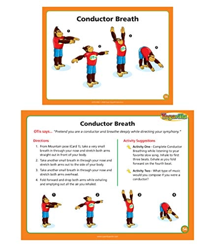 Yogarilla Exercises and Activities - 3 years and up 100 pieces