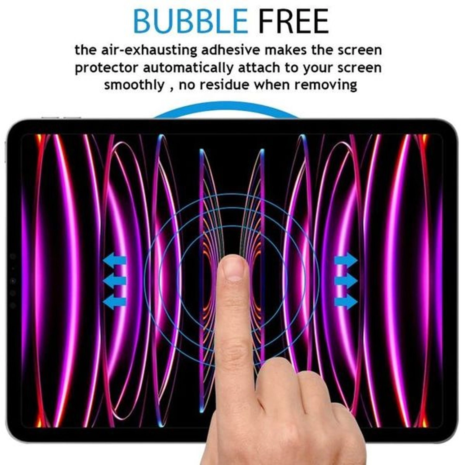 Full Coverage Tempered Glass for iPad Pro 11