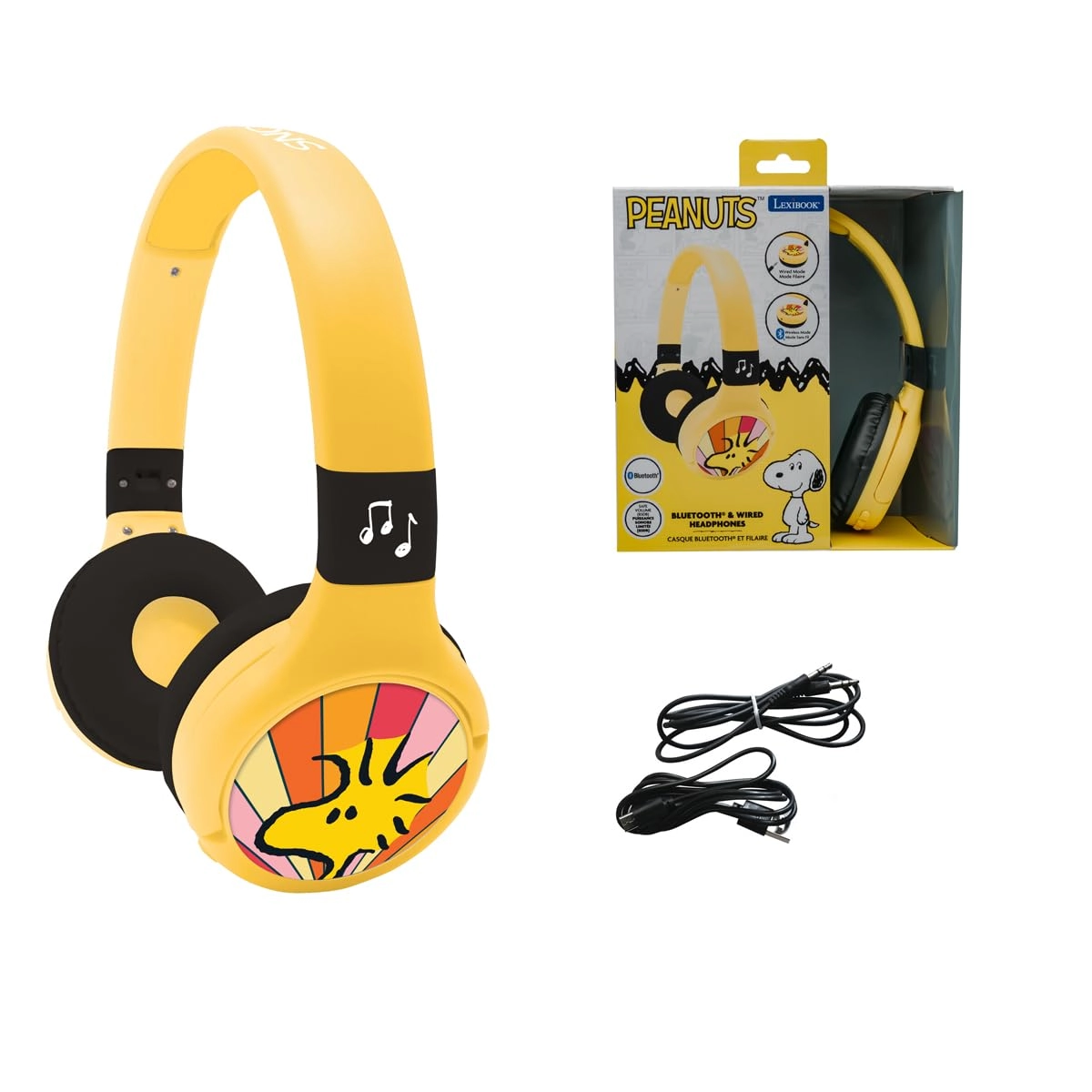 Lexibook PEANUTS Wireless Headphone