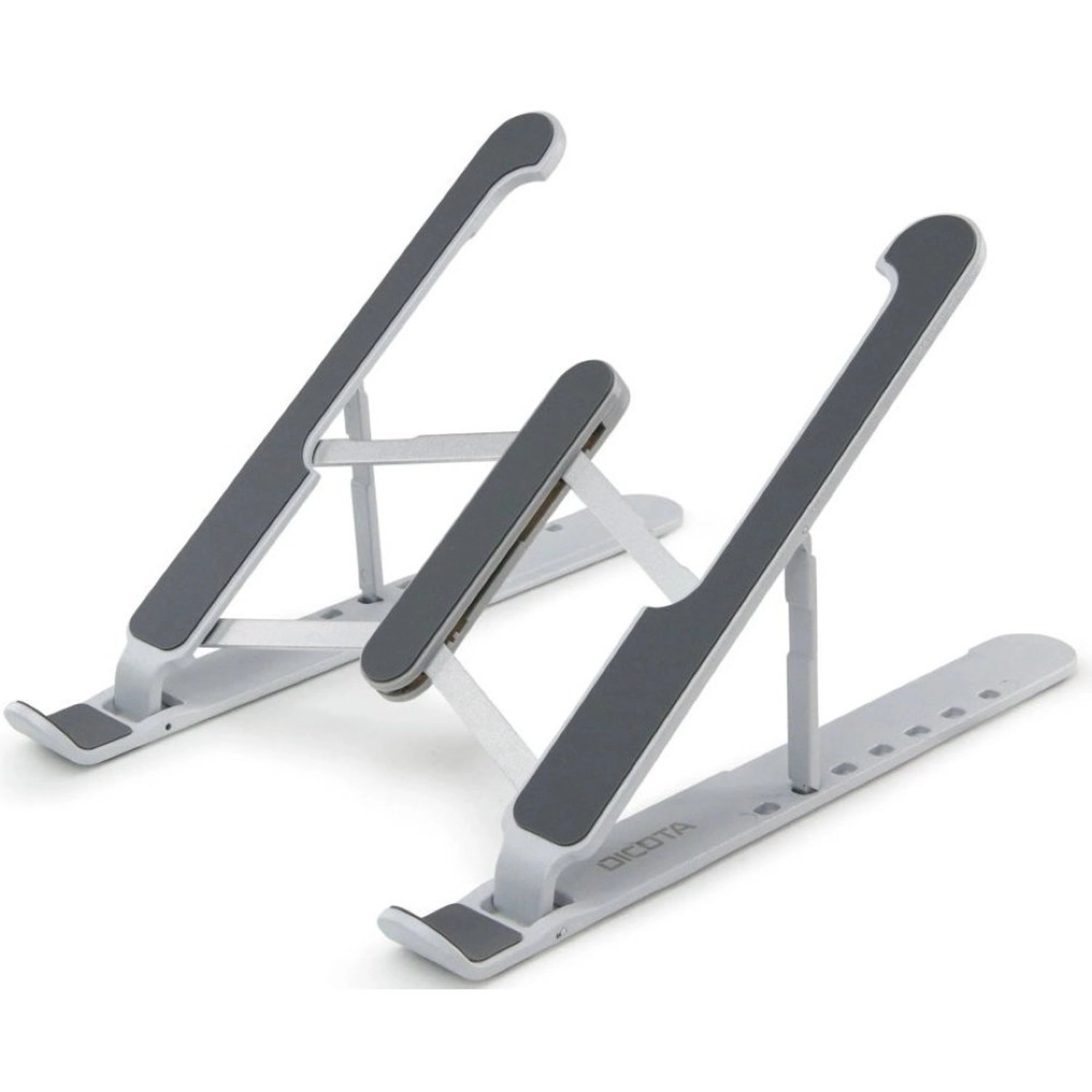 Portable Laptop/Tablet Stand - Grey Aluminium alloy 7 adjustable heights