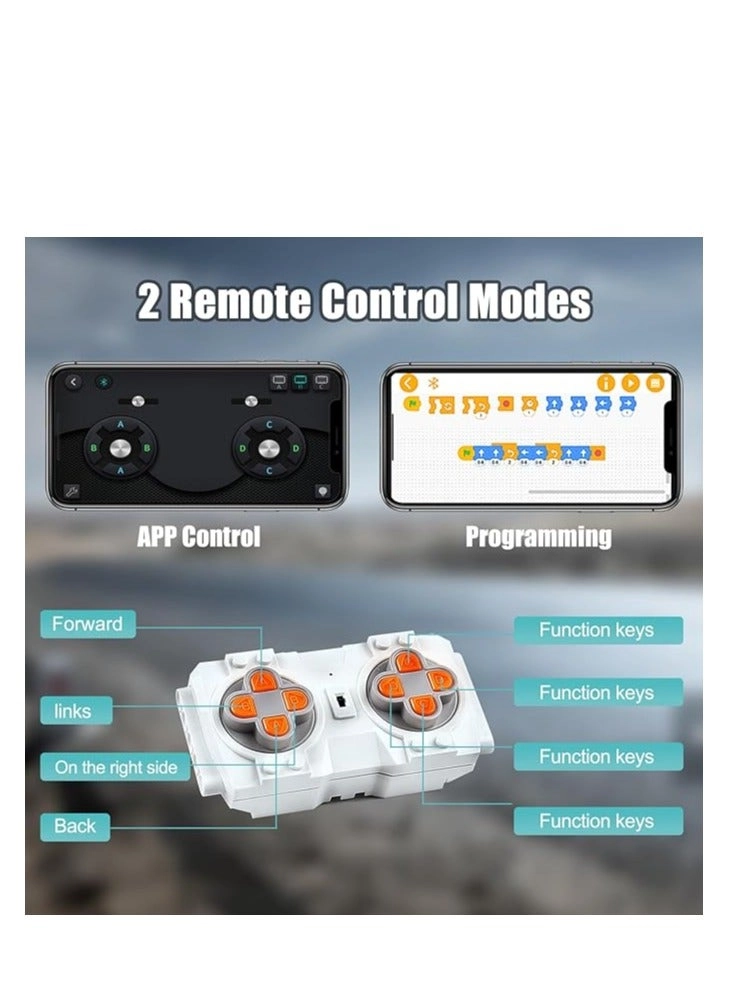 Educational Heavy-Duty Excavator Building Blocks Kit (15062) - Construction