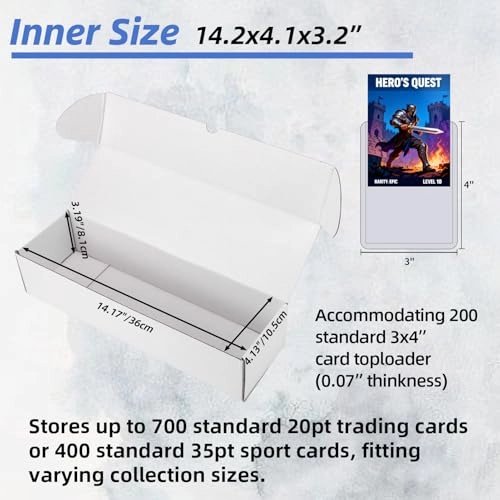 Trading Card Storage Box - 700 Count